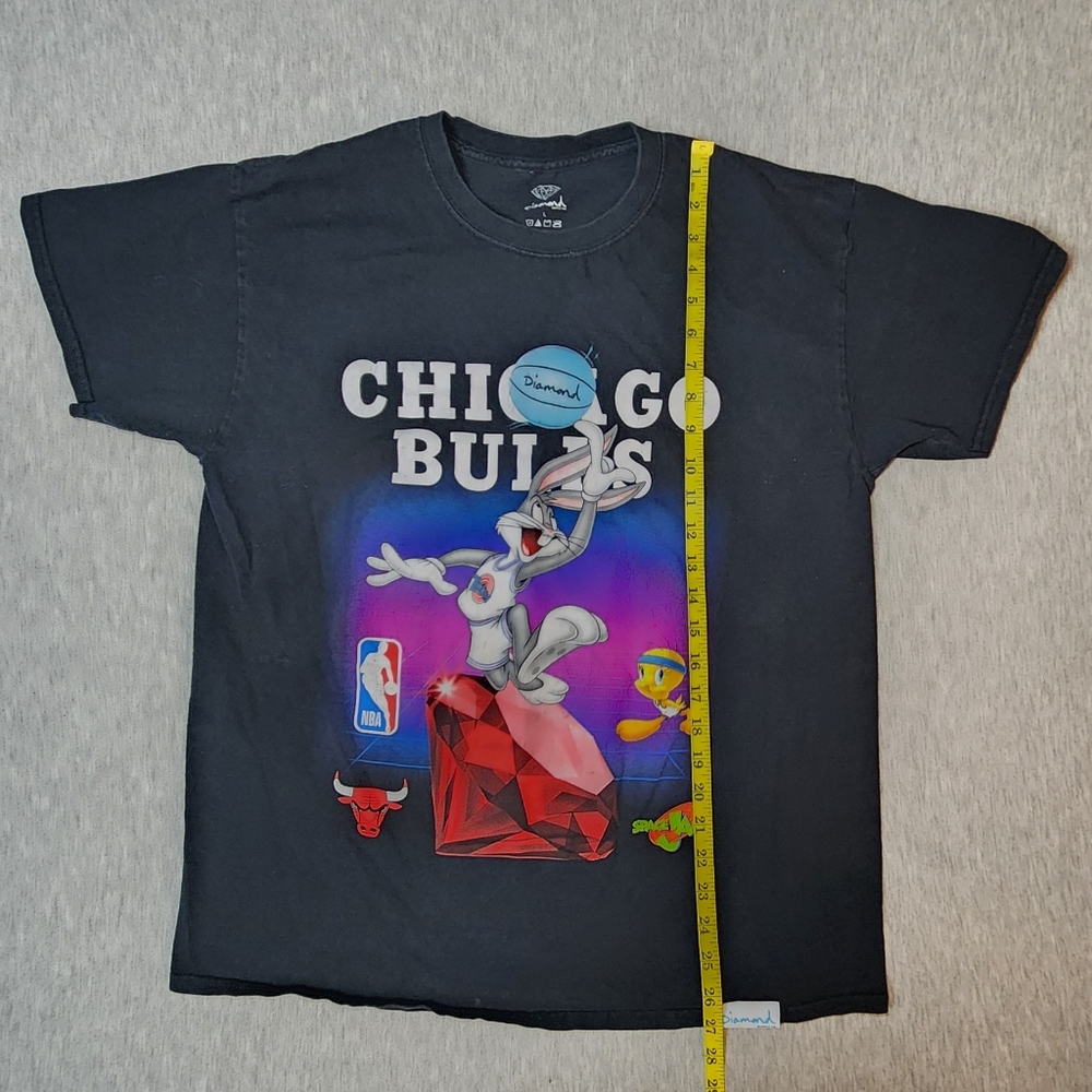 Diamond Supply Co. Black Chicago Bulls Kids T-Shirt - Picture 3 of 4